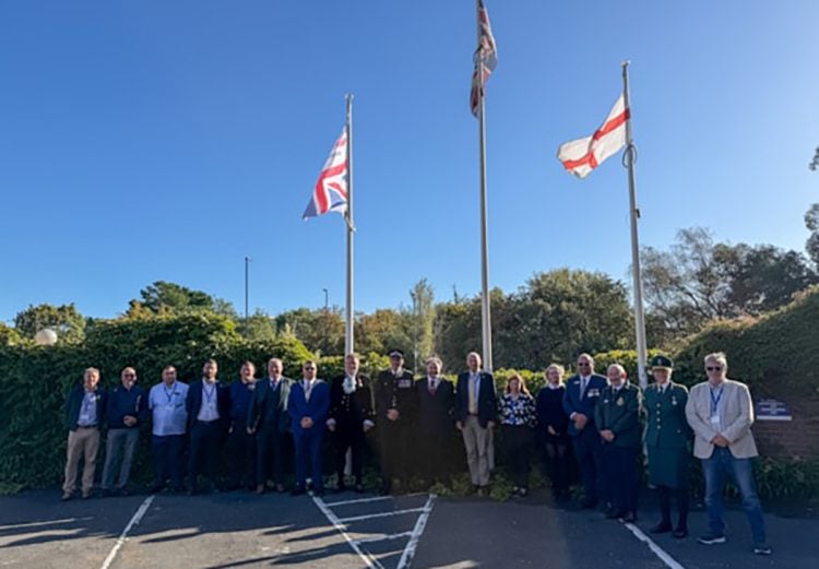 ISLE OF WIGHT OFFICIALS GATHER TO SALUTE 999 HEROES ON EMERGENCY SERVICES DAY