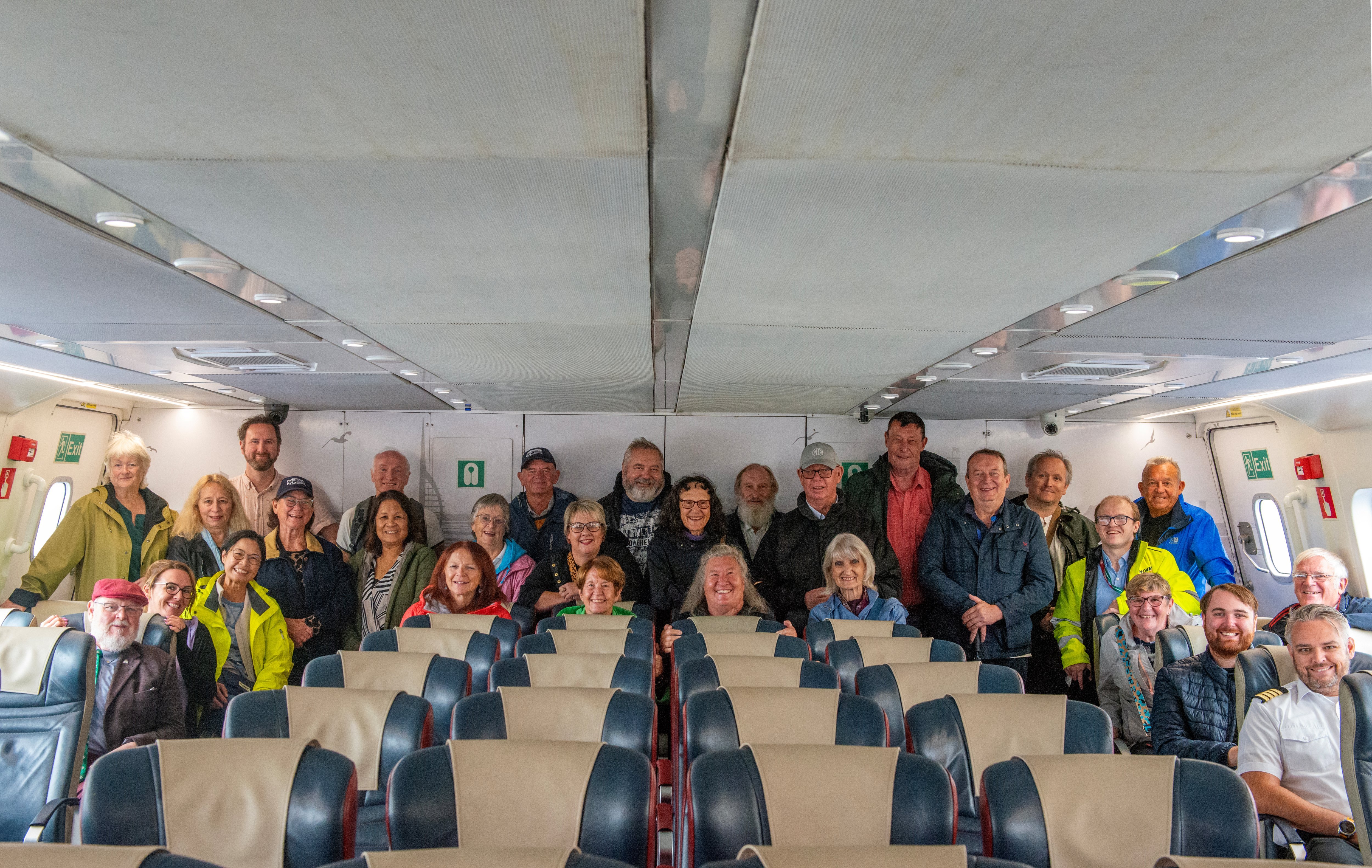 HOVERTRAVEL SHOWCASES ISLE OF WIGHT CONNECTION TO PORTSMOUTH’S CRUISE AMBASSADORS