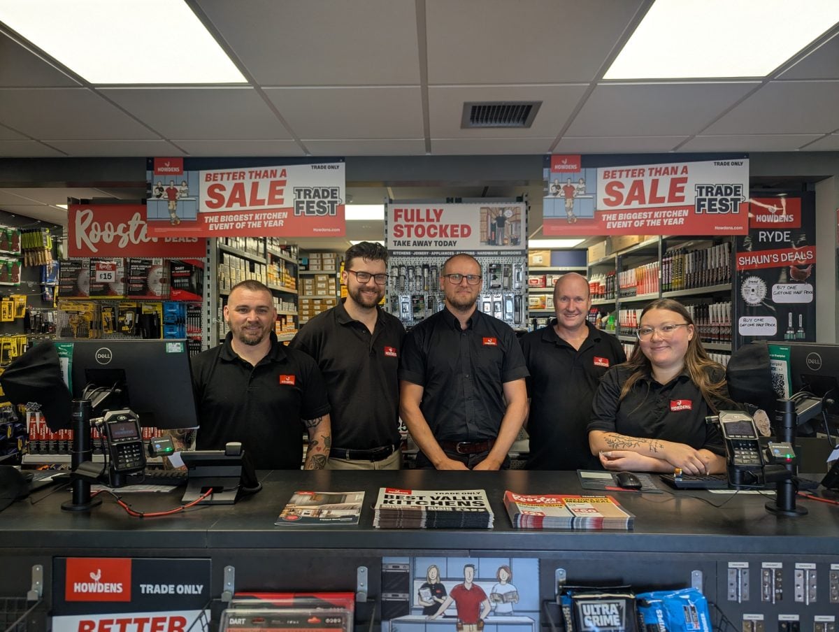 HOWDENS TRADEFEST RETURNS WITH ‘BETTER THAN A SALE’ DEALS ACROSS ISLE OF WIGHT DEPOTS
