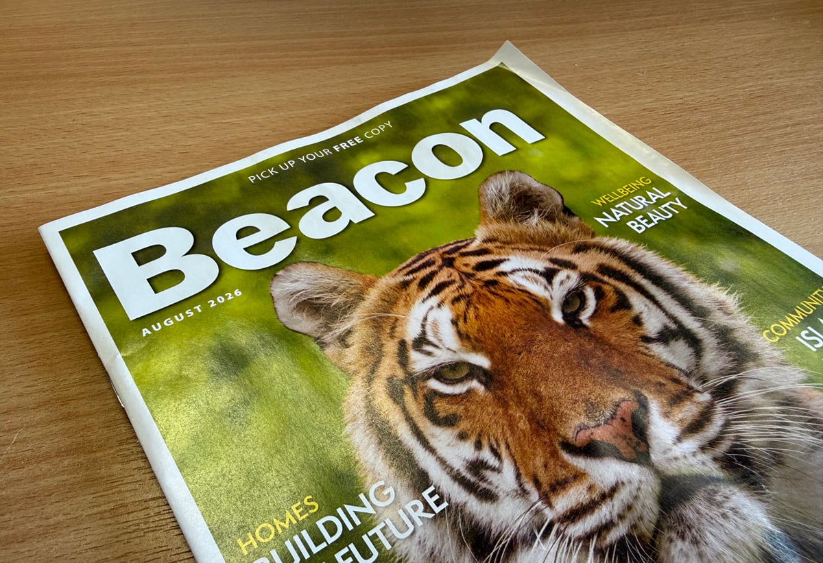 BEACON MAGAZINE SOLD TO MAINLAND COMPANY THAT PLEDGES TO BUILD ON ISLE OF WIGHT SUCCESS
