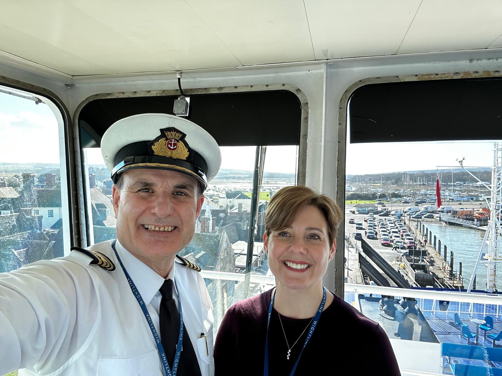 WORLD MARITIME DAY SHINES A LIGHT ON WIGHTLINK CREWS KEEPING THE ISLAND CONNECTED