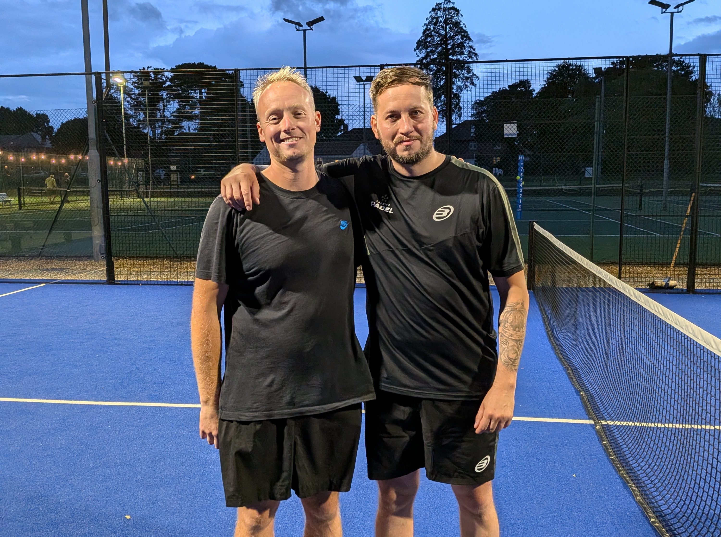 SCULLY-SYER AND JEAL CROWNED ISLE OF WIGHT PADEL CHAMPIONS