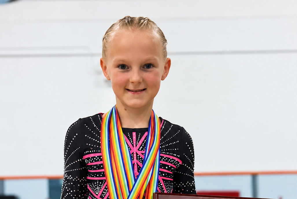 8-YEAR-OLD ISLAND GYMNAST CROWNED CHAMPION – FAMILY SEEKS SPONSORSHIP SUPPORT