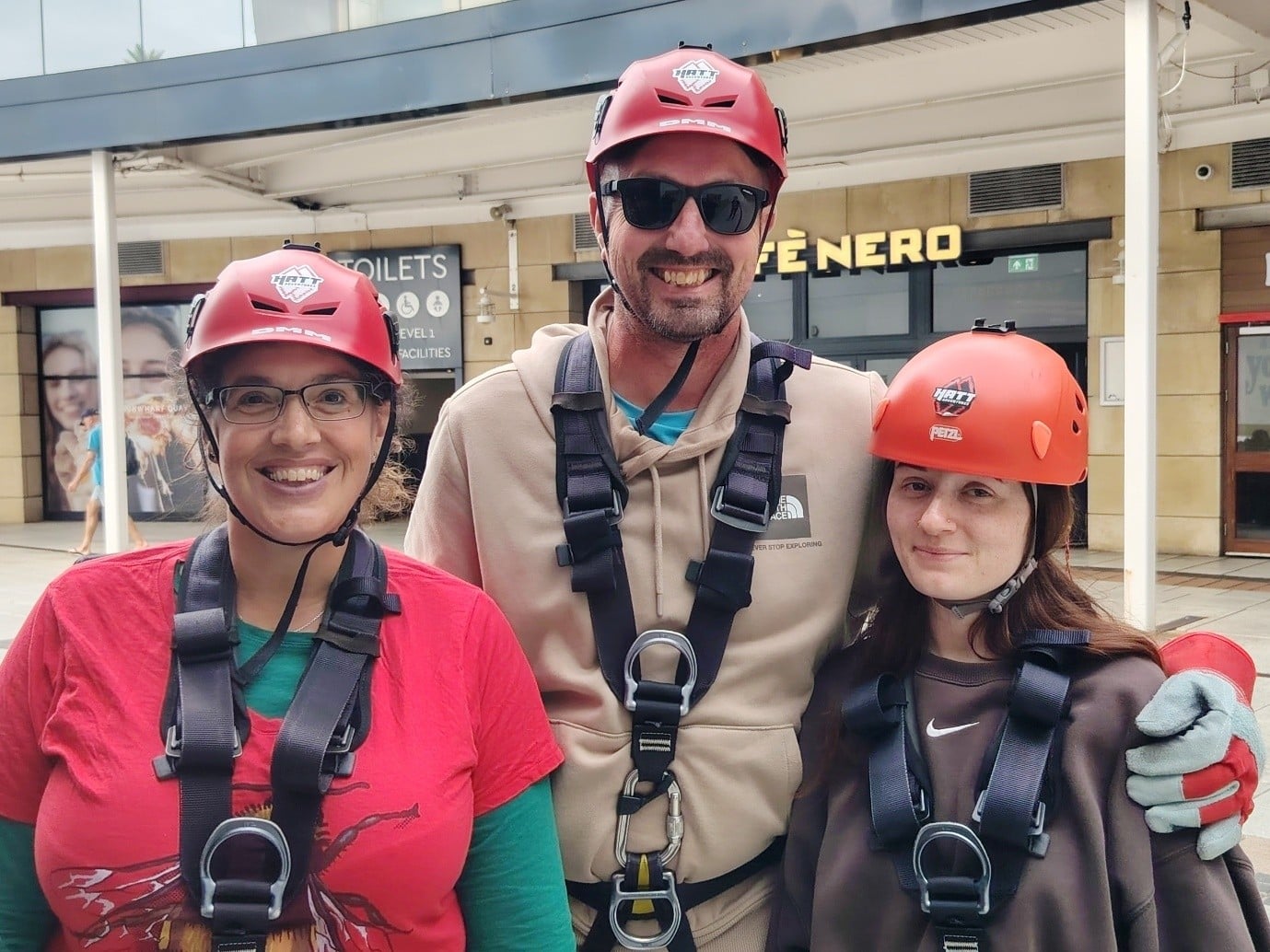 15 FUNDRAISERS TAKE 100M LEAP OF FAITH TO RAISE £6,000 FOR OLDER ISLANDERS