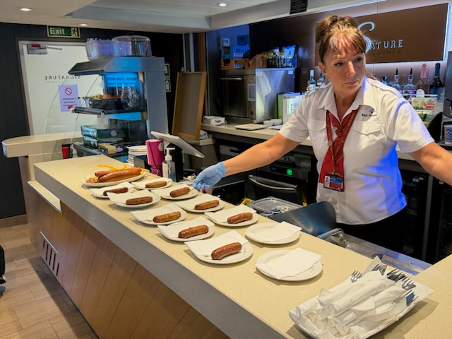 RED FUNNEL CUSTOMERS PUT POTENTIAL NEW DISHES TO THE TEST