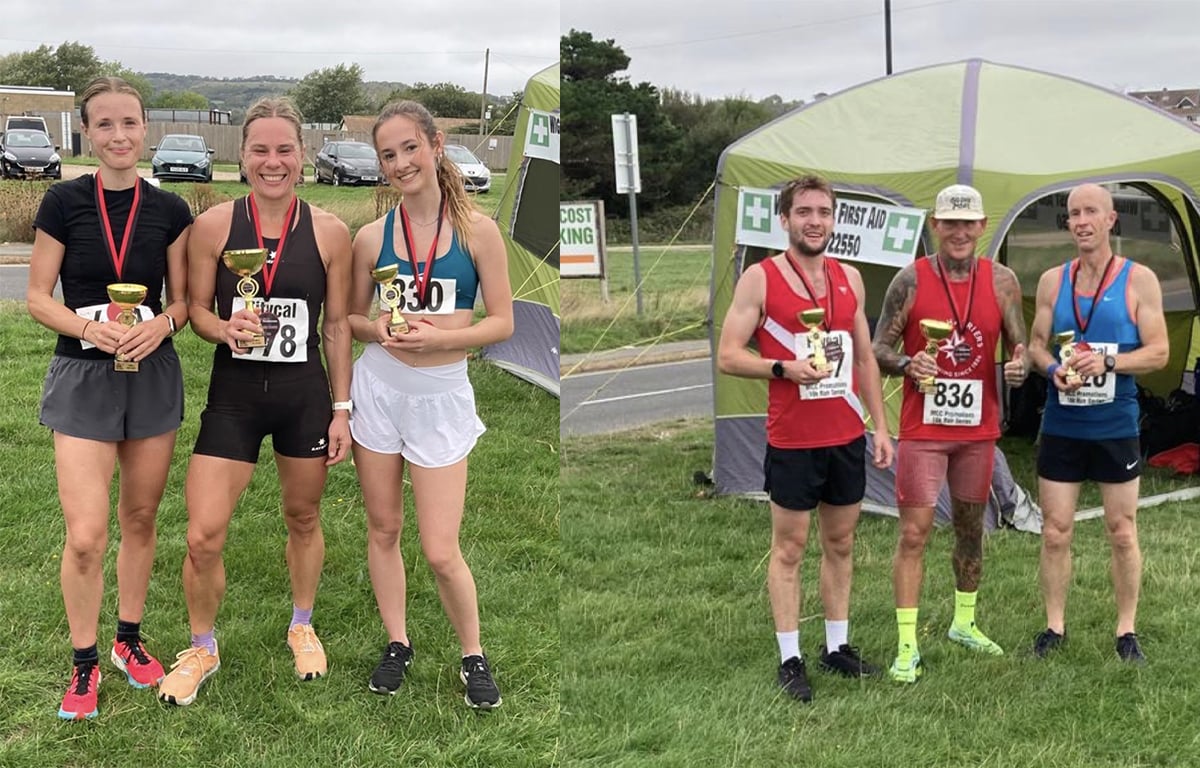 125 RUNNERS BATTLE TOUGH BREEZE IN SANDOWN & SHANKLIN 10KM