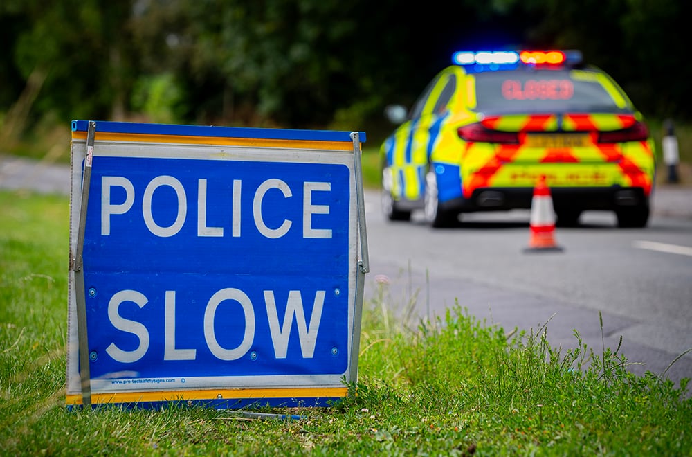 MULTIPLE-VEHICLE RTC BRINGS FAIRLEE ROAD TO A STANDSTILL