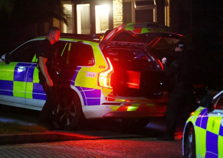 POLICE MANHUNT IN VENTNOR ENDS IN ARREST OVER CHEMIST BURGLARY