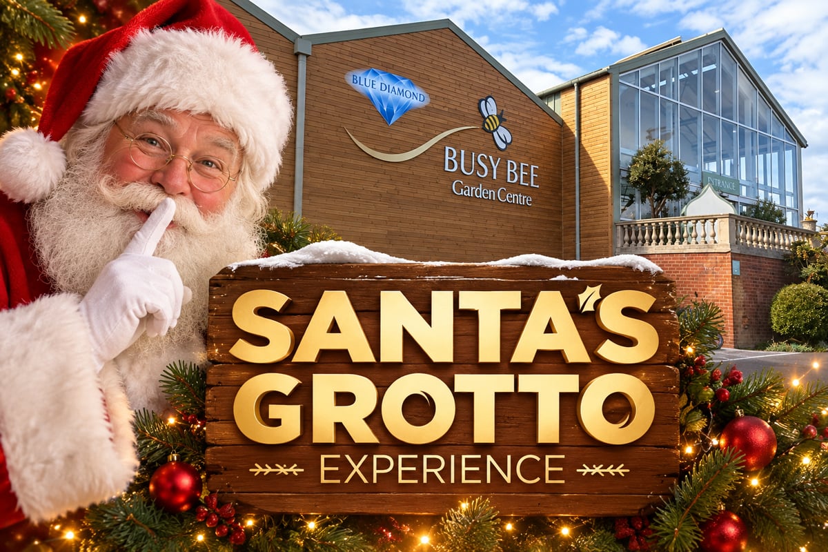 SANTA’S GROTTO TO MAKE LONG-AWAITED RETURN TO BUSY BEE’S CHRISTMAS WORLD