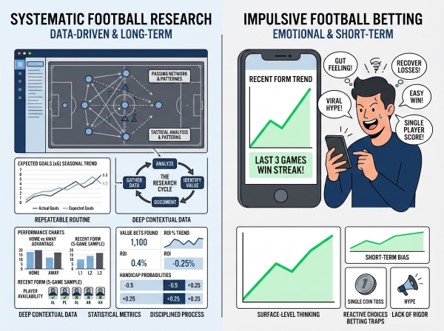 FOOTBALL TIPS HUB: CONSISTENT RESEARCH VS. SHORT-TERM TRENDS