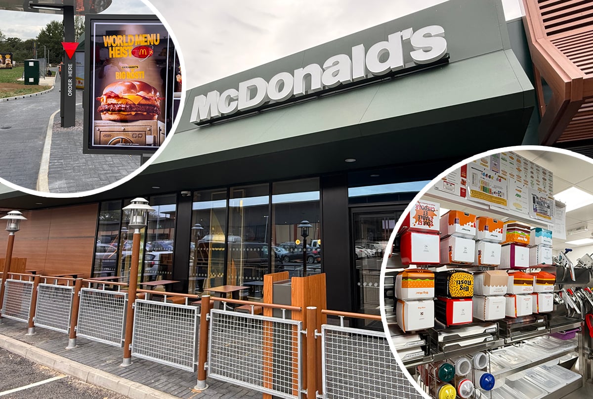 FIRST LOOK INSIDE NEW MCDONALD’S – NEWPORT DRIVE-THRU OPENS TODAY