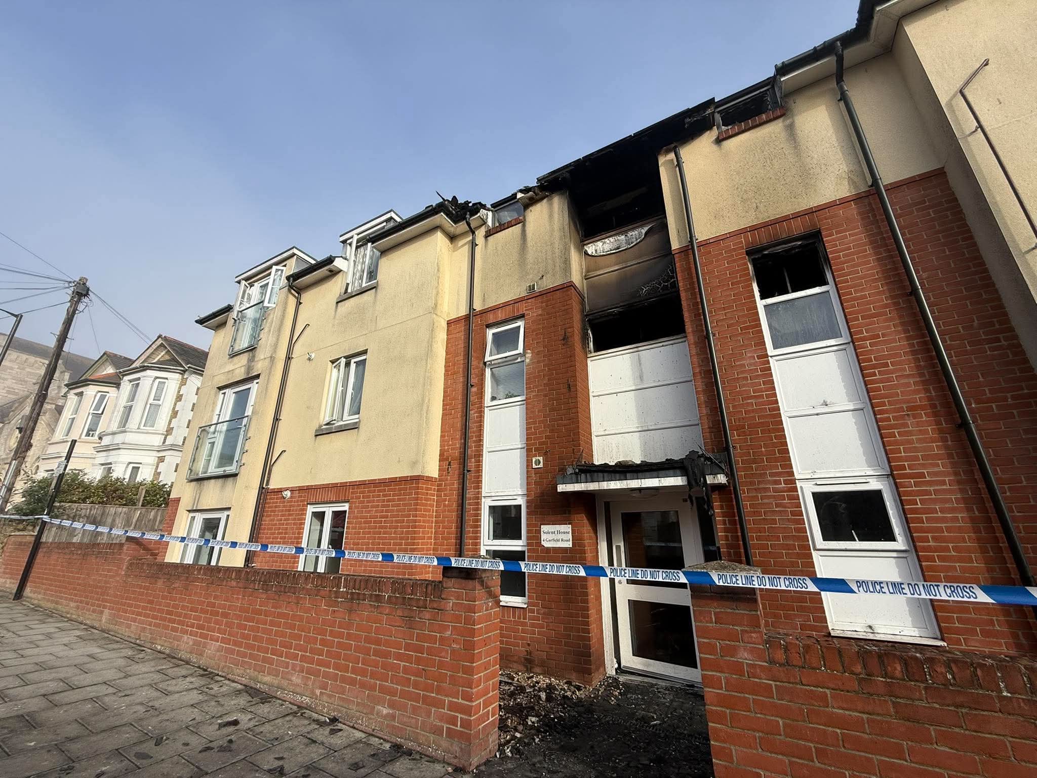 FUNDRAISER FOR 6 FAMILIES LEFT HOMELESS AFTER ARSON AT FLATS IN RYDE