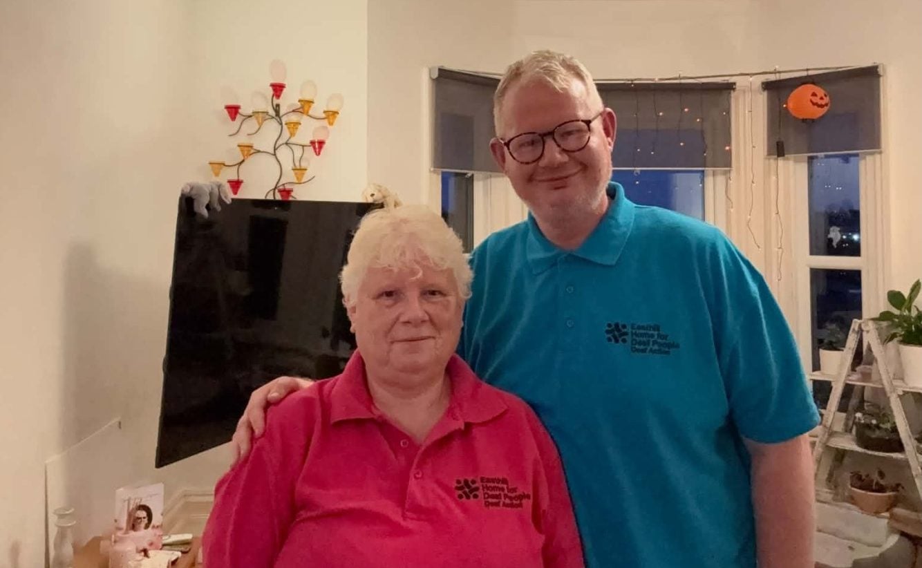 DEAF MOTHER AND SON TO WALK 12 MILES FROM SANDOWN TO RYDE FOR CARE HOME RESIDENTS