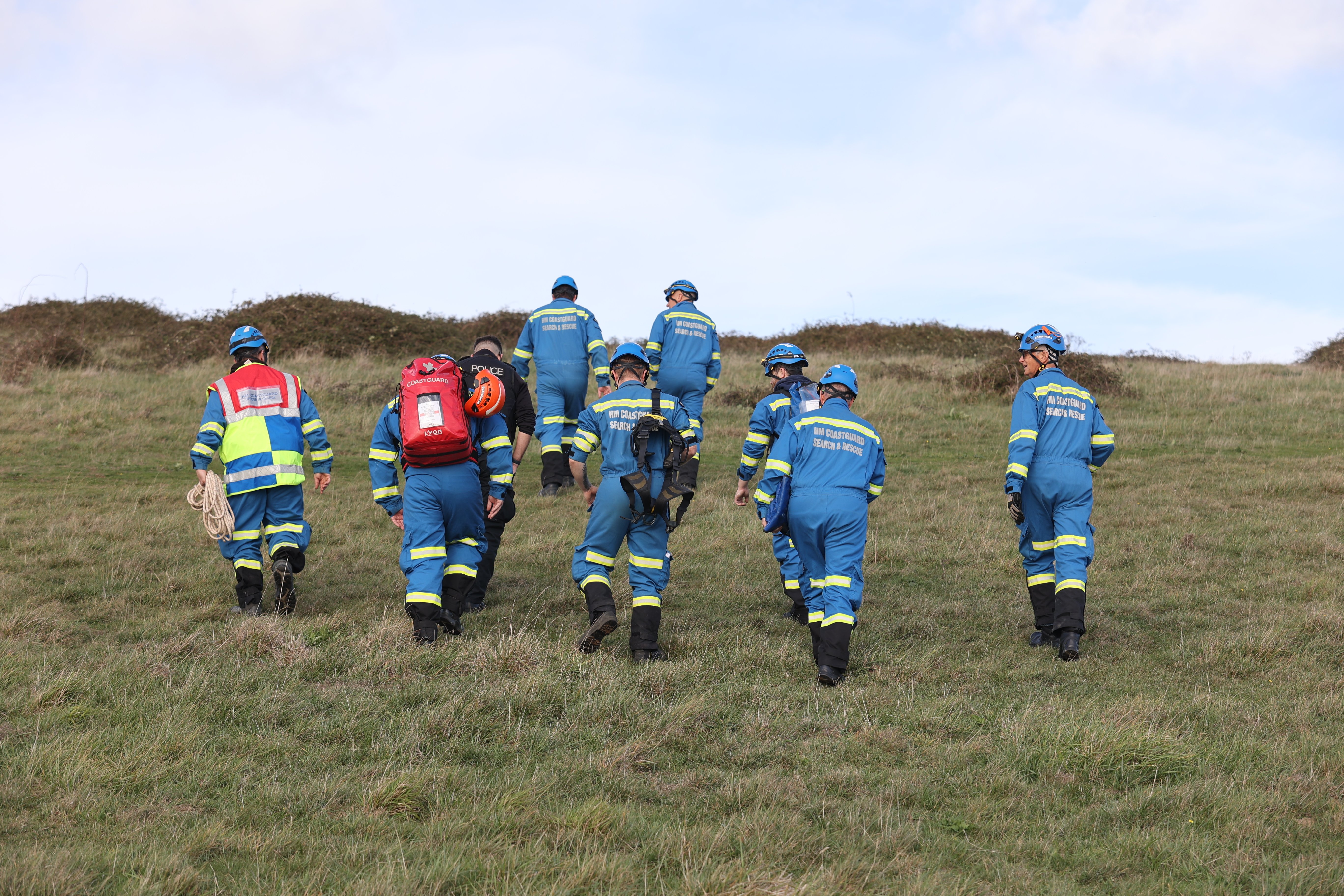 WELFARE CONCERN SPARKS CALL-OUT FOR POLICE, PARAMEDICS AND COASTGUARD