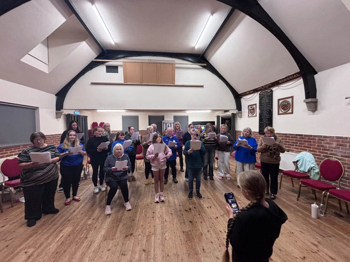 NEW COMMUNITY CHOIR LAUNCHES IN TOTLAND WITH ALL AGES AND ABILITIES WELCOME