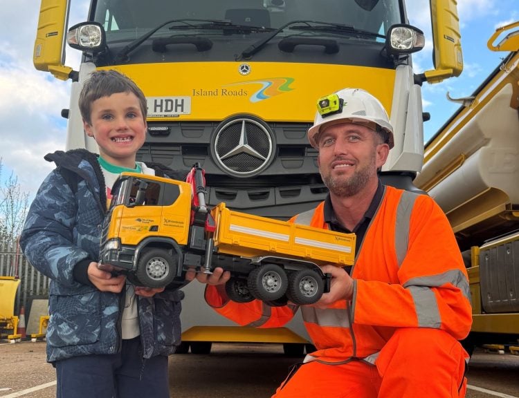 ISLAND ROADS MAKES 6-YEAR-OLD AYRTON’S BIRTHDAY WISH COME TRUE
