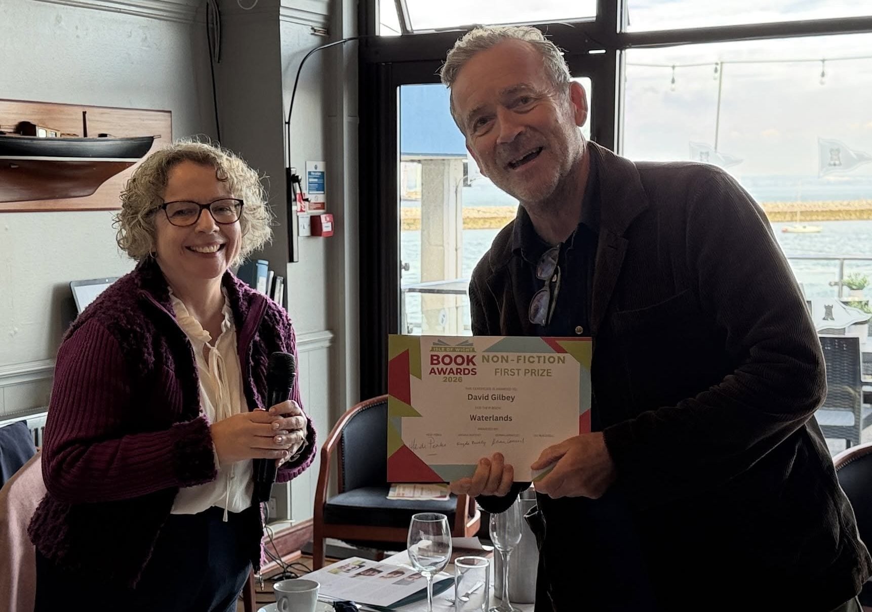 ISLE OF WIGHT BOOK AWARDS CELEBRATE ISLAND TALENT WITH JOINT TOP PRIZE