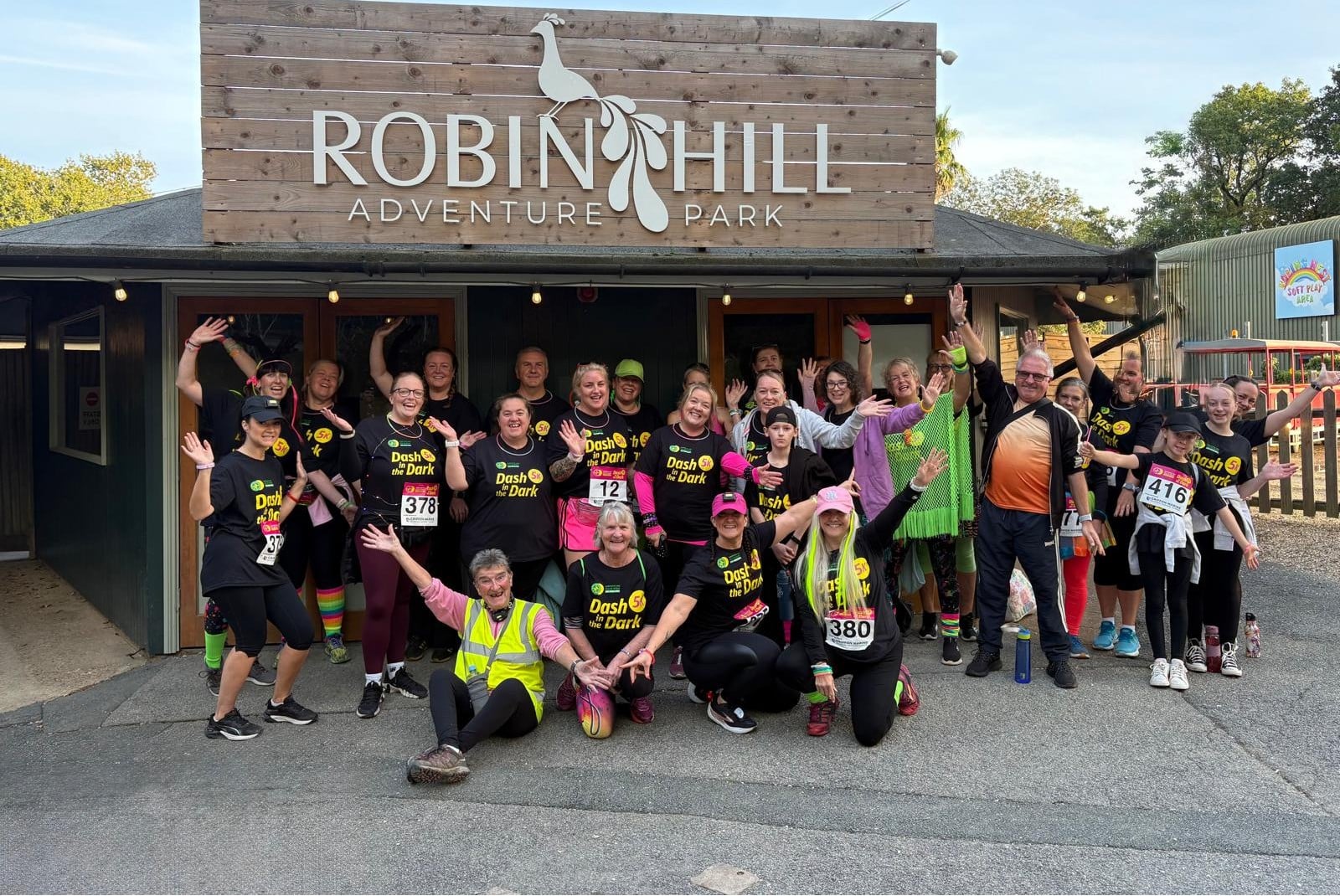 SANDOWN GYM RAISES OVER £1,400 FOR CHARITY WITH ZUMBATHON AND DASH IN THE DARK