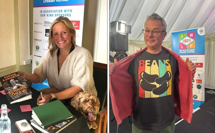 FROM CELEBRITY ENCOUNTERS TO A NOVEL SURPRISE AT 2026 ISLE OF WIGHT LITERARY FESTIVAL
