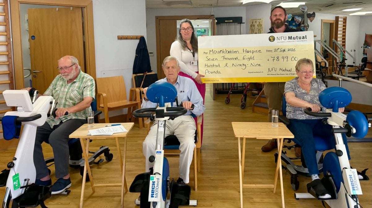 MOUNTBATTEN’S GYM SET FOR REFURBISHMENT THANKS TO £7,899 DONATION