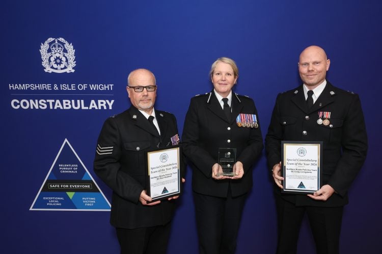 GOING ABOVE AND BEYOND – POLICE VOLUNTEERS AND CADETS RECOGNISED FOR THEIR SERVICE