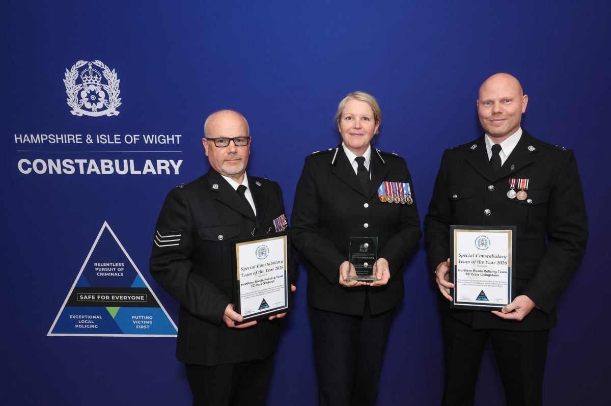GOING ABOVE AND BEYOND – POLICE VOLUNTEERS AND CADETS RECOGNISED FOR THEIR SERVICE