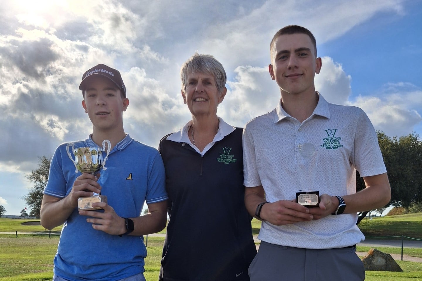 BOXALL RETAINS WESTRIDGE JUNIOR CHAMPIONSHIP TITLE AFTER CLOSE CONTEST