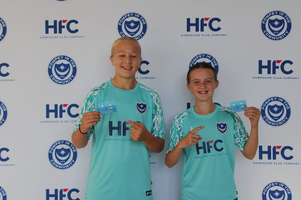 WIGHTLINK HELPS YOUNG ISLE OF WIGHT FOOTBALLERS CHASE POMPEY DREAMS