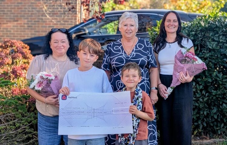 NAN RAISES OVER £3,200 FOR DAISY CHAINS AFTER GRANDSON’S LEUKAEMIA BATTLE