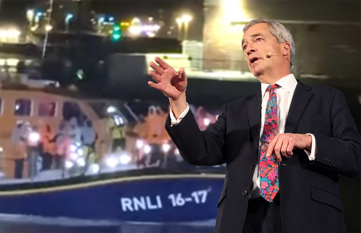 FARAGE: RNLI WILL ‘NOT BE A TAXI SERVICE’ AFTER ISLE OF WIGHT LIFEBOATS BRING MIGRANTS ASHORE