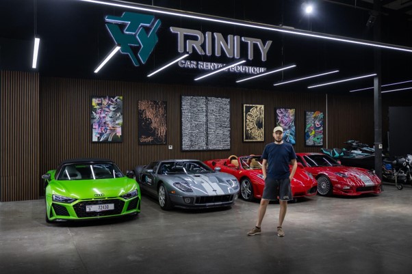EVER-EXPANDING DESPITE THE TURBULENCE: TRINITY RENTAL OWNER ALEKSANDR MATIASHOV ON DUBAI CAR CULTURE AND THE DEATH OF THE GAS ENGINE